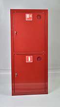 Шкаф пожарный ШП-К2 (Н)ЗК (ШПК-321-НЗК) (540х1280х230; Красный, Замок почтовый)