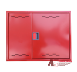 Шкаф пожарный ШП-К1-О1 (Н)ЗК (ШПК-315-НЗК) Стандарт (840х650х230; Красный, Замок почтовы