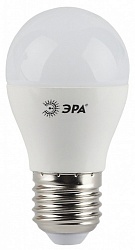 Лампа светодиодная ЭРА LED smd Р45-7w-840-E27 (яркий белый свет), 560 люм/4000Кельвин, габарит 83,5мм*45мм
