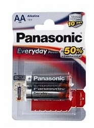 Батарейка Panasonic Everyday LR6/4BP (AA)